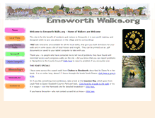 Tablet Screenshot of emsworthwalks.org